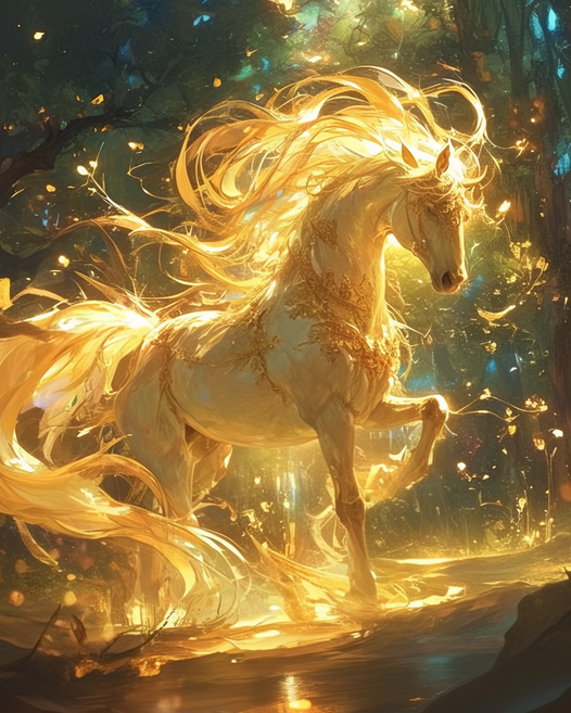 풍수 부귀 들어오는 장수 건강 재물 권세 존엄 금전 상징 보석십자수 준마 백마 말 행운 말 성공 말 재물운 금전운 풍수그림 인테리어 사무실 거실 diy키트 비즈공예 DIY패키지, BM006, 30*40cm, 1개