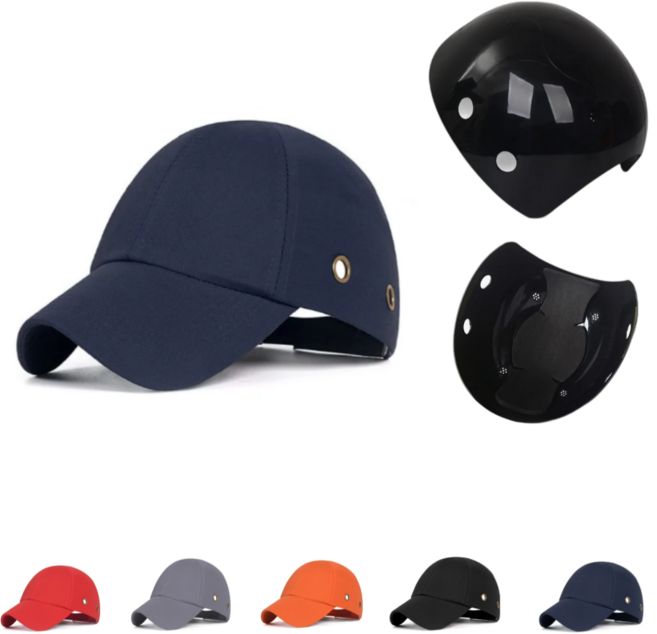 광휘 경량안전모 전동킥보드 자전거 야구 스포츠 모자형 ABS쉘 헬멧 머리보호 캡모자, 헬멧모자 레드, 1개