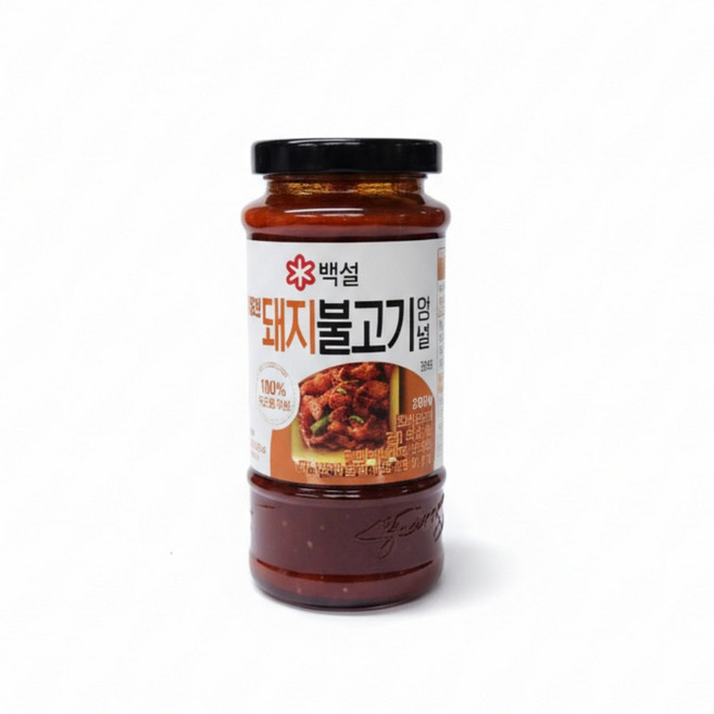 CJ 백설 돼지불고기양념 290g 2근용 소스 간편조리 비법 양념장, 1개