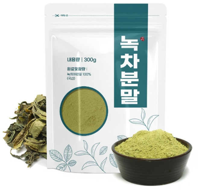 자연초 녹차분말, 300g, 1개, 1개입