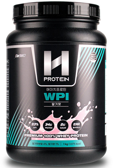 오늘의바디 단백질보충제 에이치프로틴 WPI 93%, 1000g, 1개
