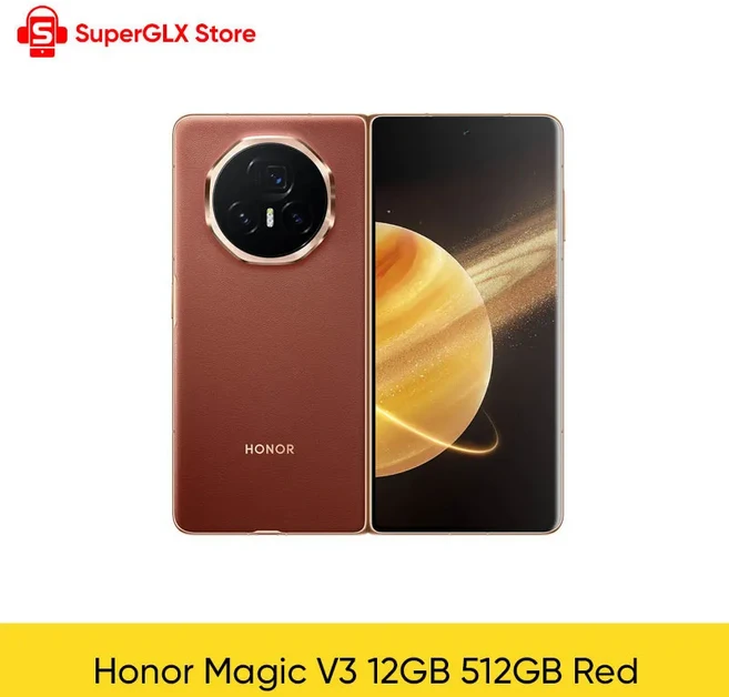 【재고 있음】HONOR Magic V3 글로벌 버전 5G 폰 스냅드래곤 8 Gen 3 7.92인치 폴더블 LTPO AMOLED 120Hz, 01 512GB, 01 China Mainland, 03 Reddish Brown, 512GB