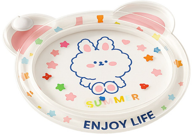 키즈브릭스 찰랑찰랑 유아 놀이용 워터 매트, 1개, 화이트