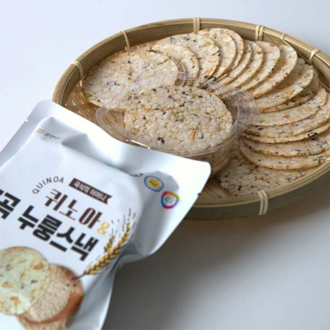 퀴노아 7곡 누룽지스낵 30g x 10봉, 1개