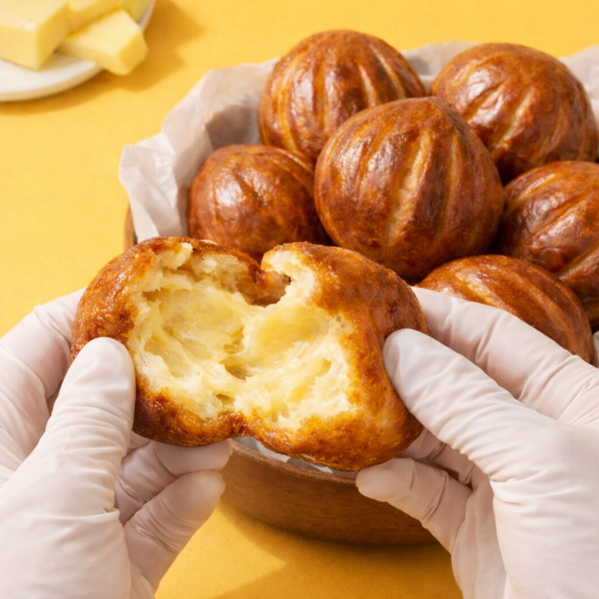 당일생산 떡 상하이 버터떡 버터빵, 10개, 30g