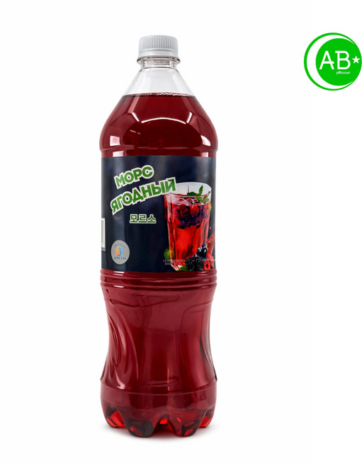 Mixed Berry Mors Fruit Drink 믹스베리 모르스 과일음료, 5개, 1.5L