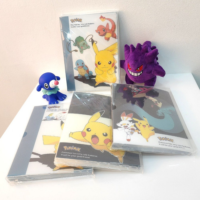 포켓몬스터 띠부띠부씰 모음북 앨범 카드앨범 포켓몬빵스티커 [엘리빅마켓], 포켓몬앨범(대)160장수납