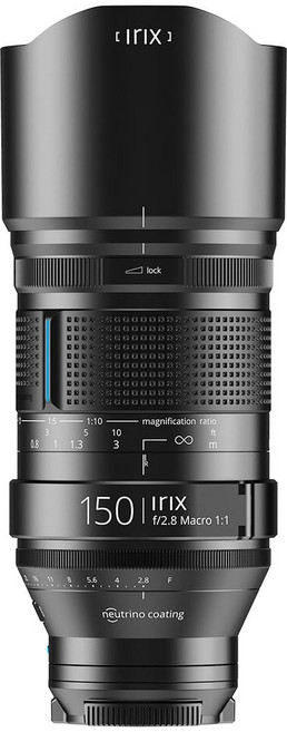 소니 E 마운트용 Irix 150mm f / 2.8 매크로 1:1 풀 프레임 잠자리 렌즈, 1