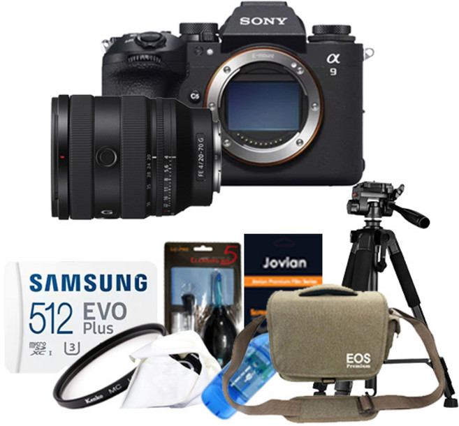 소니 A9 III+20-70mm F4 G+메모리포함 8종 악세사리 패키지/컬스, 512G