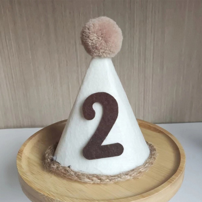 GoGraphy 生日帽派對帽 多款造型兒童寵物生日派對裝飾, 2, 1個