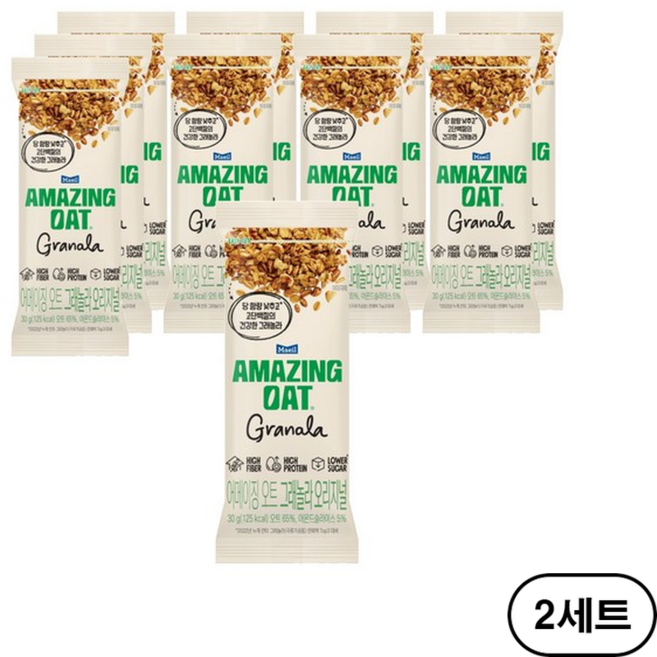 어메이징오트 그래놀라 오리지널 10p, 300g, 2개