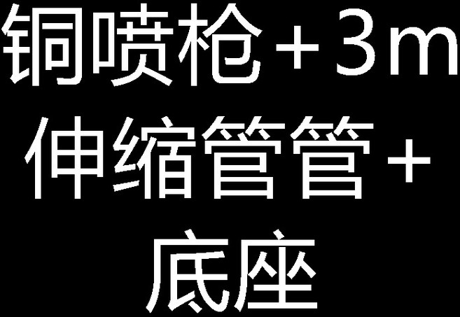 銅噴槍 高壓沖洗器 伴侶 婦洗器 噴頭 家用 廁所 衛生間 增壓水槍, 1個, 銅噴槍+3m伸縮管管+底座,【免打孔安裝】多款套餐可選