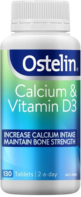 Ostelin Calcium & Vitamin D3 오스텔린 칼슘 앤 비타민 D3 130타블렛, 130정, 1개 - 쿠팡