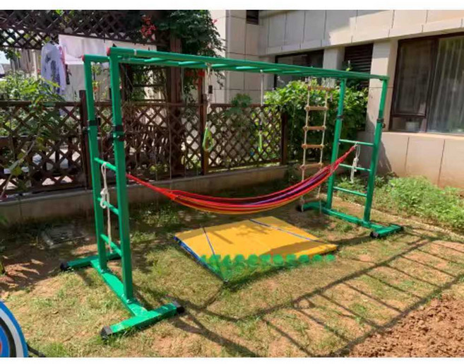 실내구름사다리 어린이놀이시설 가정용 운동 기구, 빨간색 3m 길이 1.3-2.0m 높이, 1개