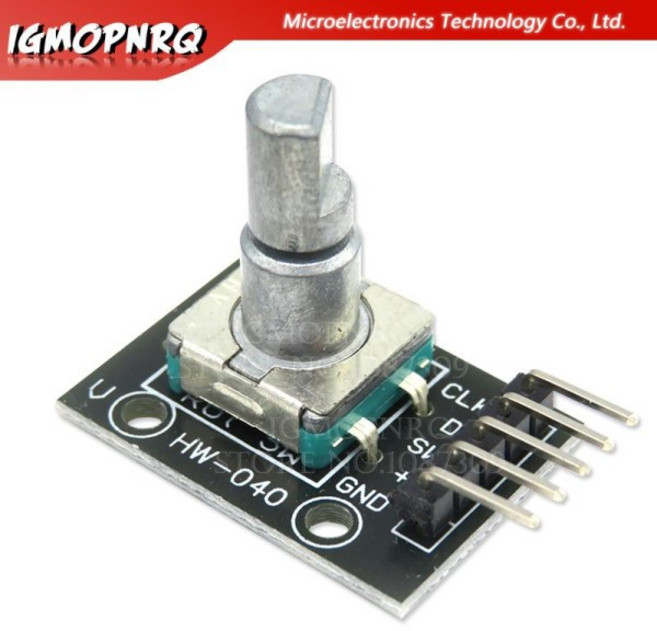 로터리 인코더 모듈 브릭 센서 개발 보드 신형 KY-040 용 5, 한개옵션0