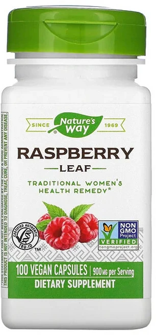 네이쳐스웨이 라즈베리 잎 450mg 100 캡슐, 100정, 1개 - 쿠팡