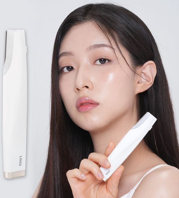 노러스 브로우컷 전동 눈썹 정리기 눈썹칼 바리깡 제모기 다듬기 잔털 지우개 면도기, 1개