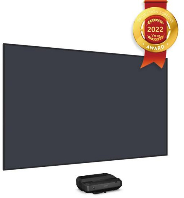 2024 ALR UST 프로젝터 스크린 PET 고정 프레임 주변광 차단 초단초점 4K 레이저 100 인치, [11] 106 인치, 1개