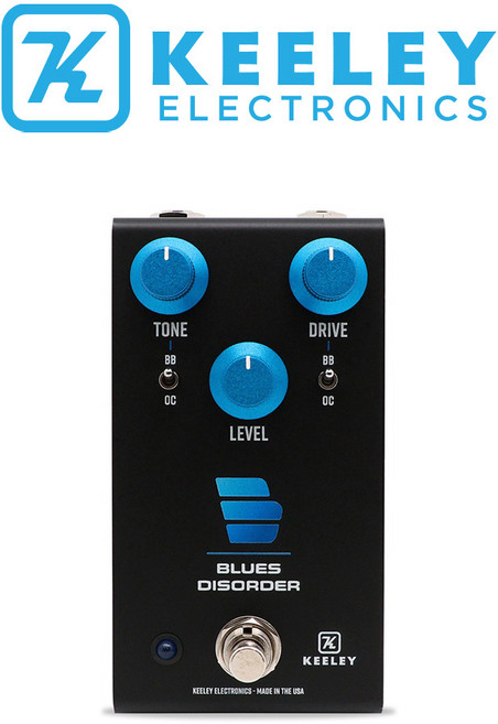 KEELEY 킬리 기타 이펙터 Blues Disorder 4 in 1 오버드라이브 ＆ 디스토션