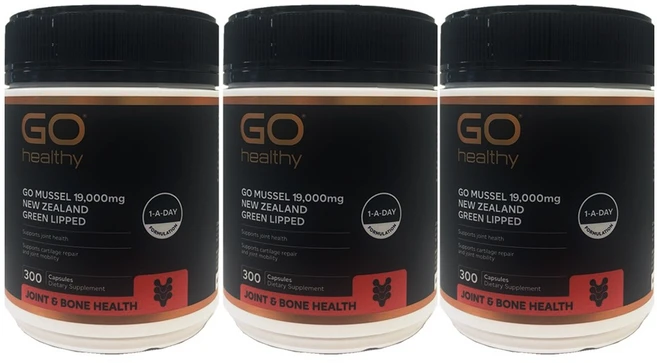 고헬씨 뉴질랜드 초록입홍합 그린머슬 고함량 19000mg 300캡슐, 300정, 3개 - 쿠팡