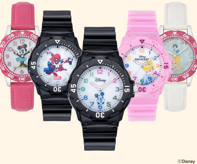디즈니 마블 스파이더맨 5기압생활방수 아동손목시계 13종