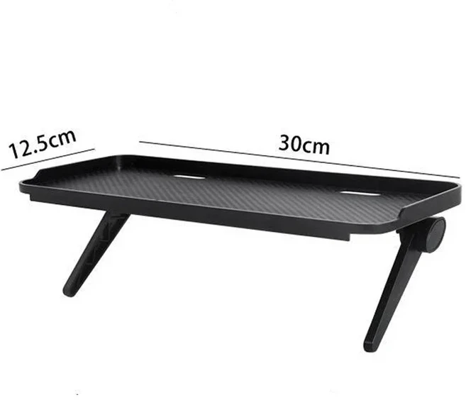 호환 Threadable TV 화면 상단 선반 모니터 랙 홀더 홈 스토리지 컴퓨터 사무실 다기능, 03 Black 2, 03 Black 2