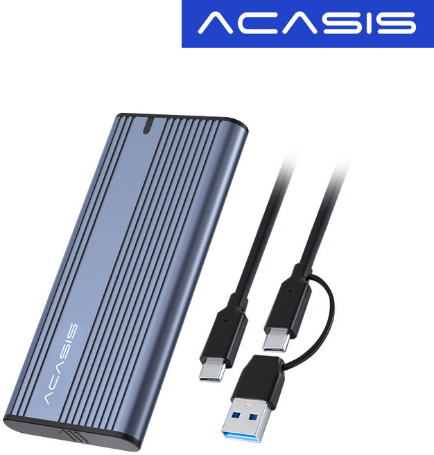 아카시스 EC-4701 10Gbps M.2 NVMe 외장SSD 케이스 SSD 외장케이스 맥북 Macbook 호환 USB 3.2/3.1/3.0/2.0 호환, 1개, EC-4701+마이크론 1TB[완제품]