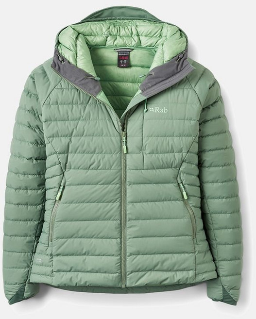 랩 여성 경량 다운자켓 마이크로라이트 윈드스토퍼 후디 QDB-74 Rab 375294