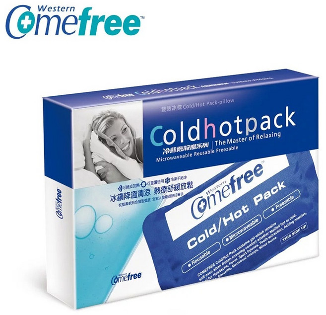 Comefree雙效冰枕(大) 冷熱兩用, 1個