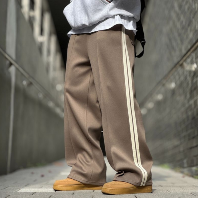 시온 트랙 세미 와이드 트레이닝 팬츠