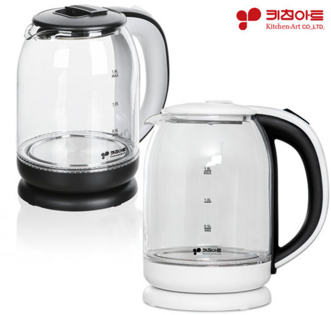 내열강화유리 1.8L 무선 포트