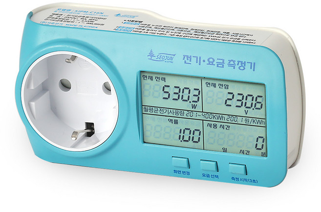 서준전기 가정용 전기요금 측정기 SJPM-C16, 1개