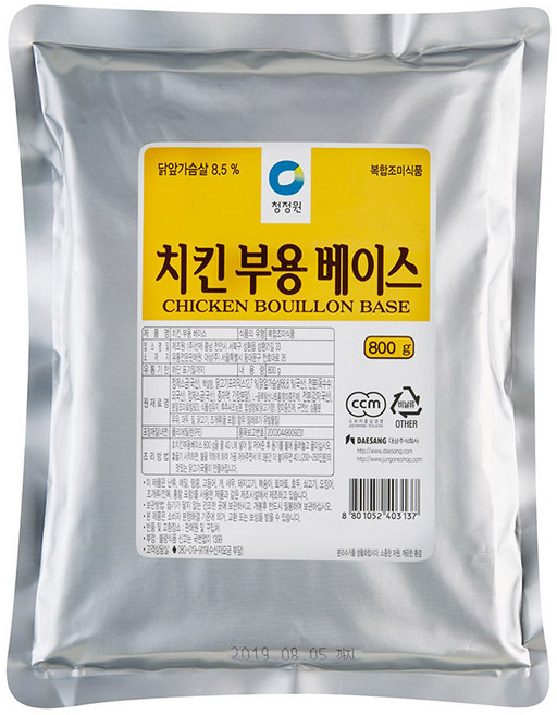 청정원 치킨부용 베이스, 1개, 800g