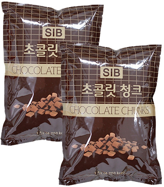 선인 초콜릿 정크, 1kg, 2개