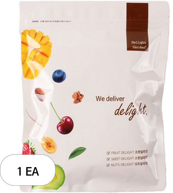 딜라잇가든 크리스피 코코넛 청크, 450g, 1개