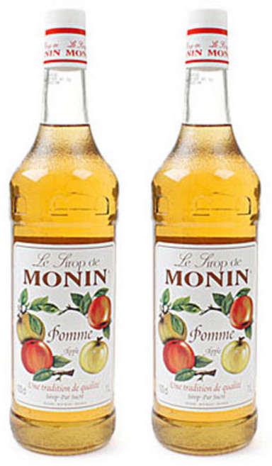 모닌 사과 시럽 1000ml 2개, 1L
