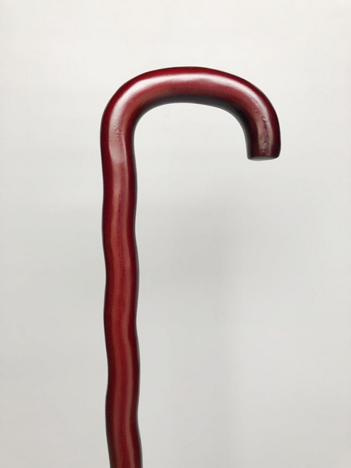 갈고리안마기 지압봉 목 휴대용 어깨 허리 사무실 지팡이, I. 진한 붉은색 단단한 나무 지팡이, 1개