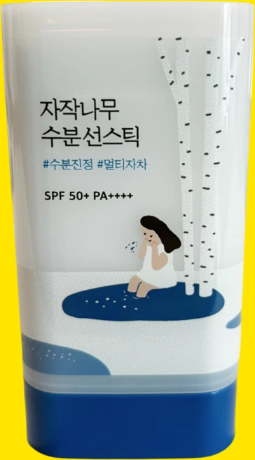 라운드랩 자작나무수분선스틱 선크림, 19g, 1개 - 쿠팡