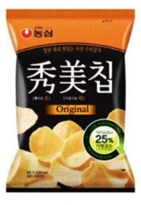 농심 수미칩 오리지널, 55g, 15개