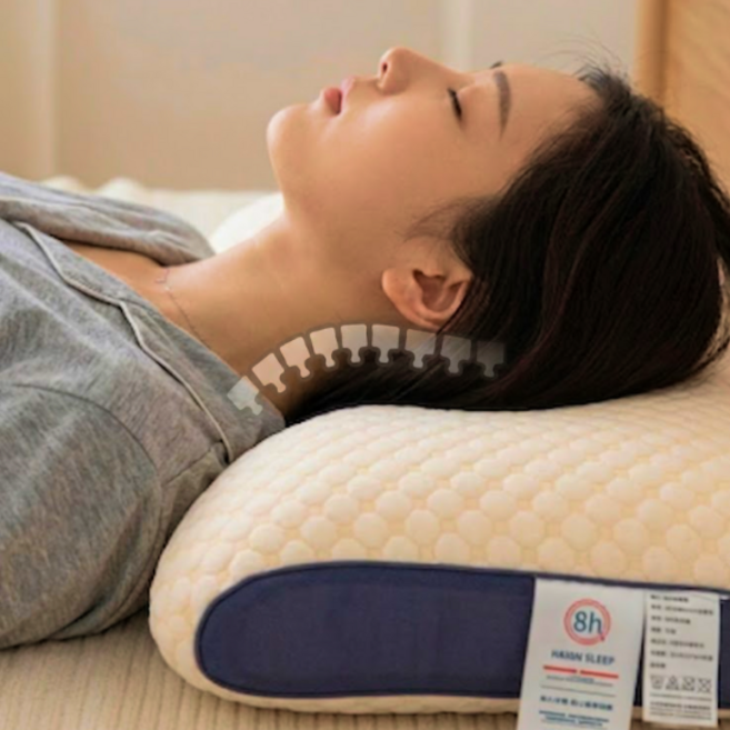 리앤솜 넥홈핏 경추베개 목지지 거북목 일자목, 1개, 퓨어인화이트