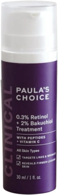 폴라초이스 클리니컬 0.3% 레티놀 2% 바쿠치올 트리트먼트, 30ml, 1개 - 쿠팡