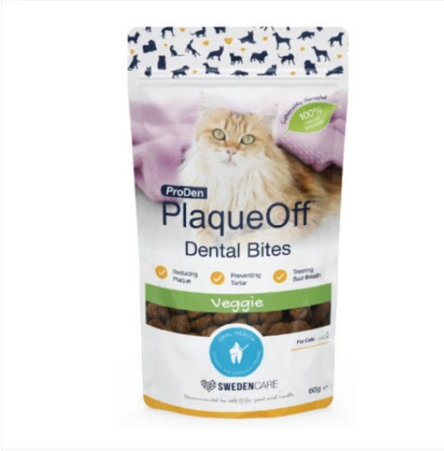 (유통기한26/07/30) 프로덴 플라그오프 덴탈바이트 고양이용 구강 양치 간식, 구강/치석관리, 60g, 1개 - 쿠팡