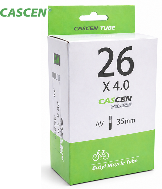 CASCEN 카센 26x4.0 자전거튜브 팻바이크 전기자전거, 1개