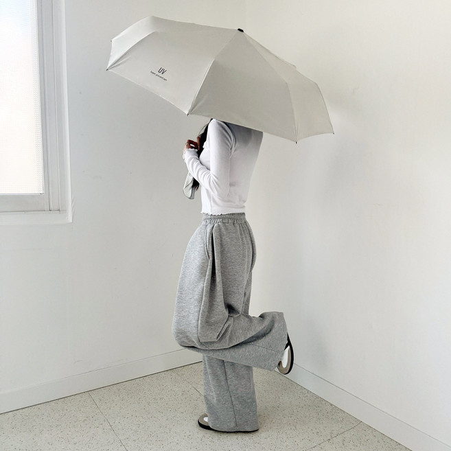 디아쿠아 프리미엄 UV 원터치 암막 접이식 3단 자동 우산 우양산 양산