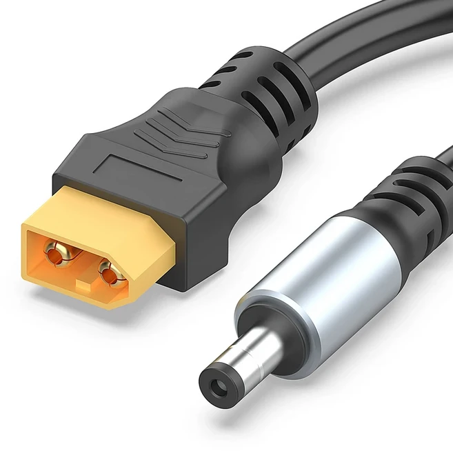 태양열 발전소 및 노트북용 전원 케이블 어댑터 16AWG XT60 암-DC5521 수, 03 0.5m, 02 XT-60 male to DC