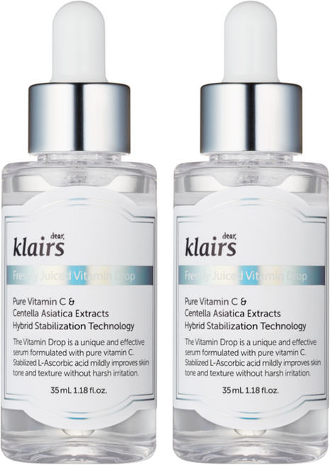클레어스 프레쉴리 쥬스드 비타민 드롭, 2개, 35ml