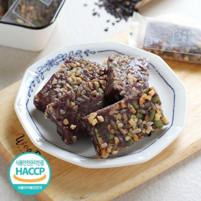 맛나만나 갓지은 흑미 견과 찰떡 700g(14개입), 14개, 50g