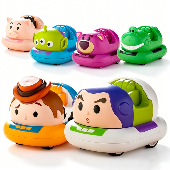 Wakku 디즈니 토이 스토리 자동차 장난감 6종 블럭 세트 Sluban 정품인증 어린이날선물, 1개