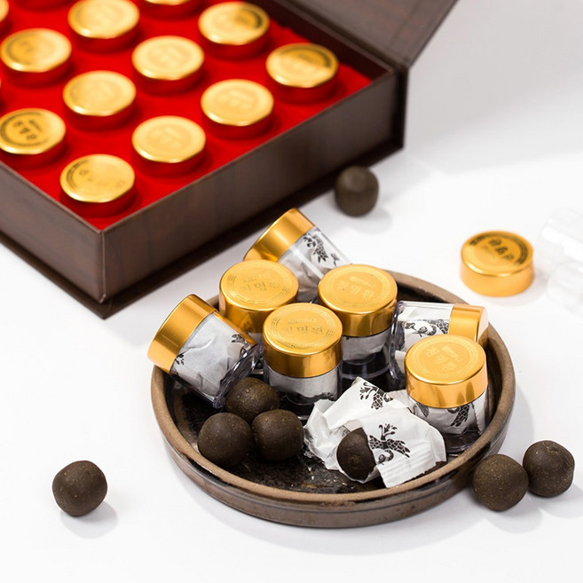 무농약 무주 천마니 천명환 침향환 천마환 면역력 원기회복 건강식품 20환 60환, 3개, 80g