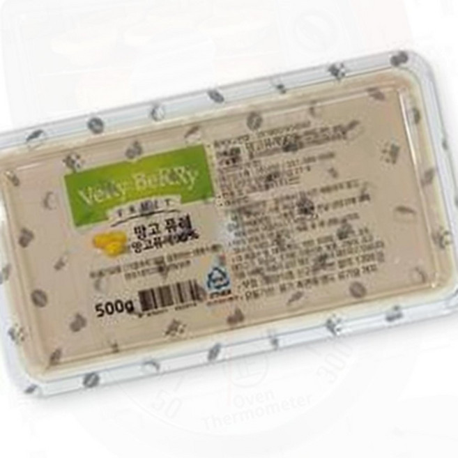 망고퓨레 열대과일퓨레 디저트소스 케이크필링 망고농축 500g, 1개